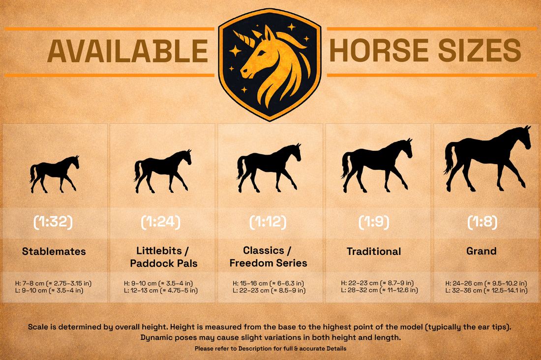 Model Horses Scales Explained (Complete Size Guide)
