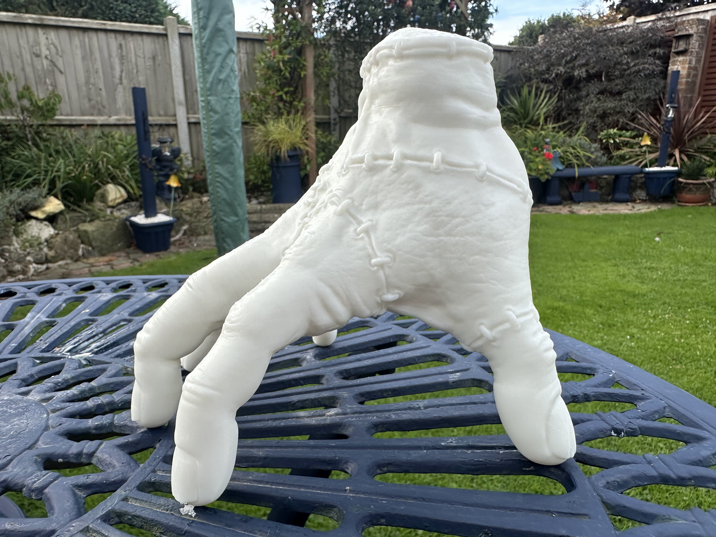 Thing Resin Model | Wednesday-Inspired Collectible | Unpainted ABS Resin