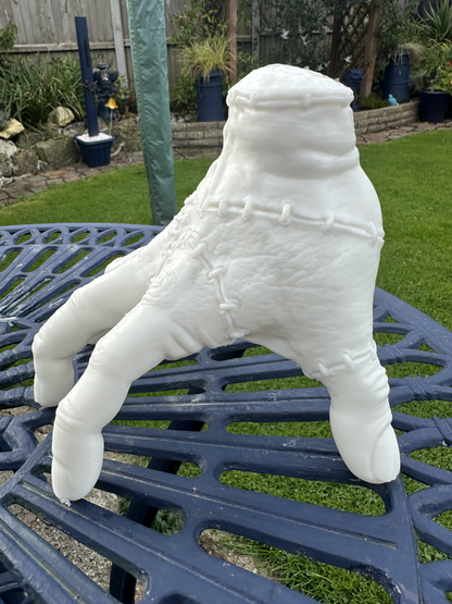 Thing Resin Model | Wednesday-Inspired Collectible | Unpainted ABS Resin