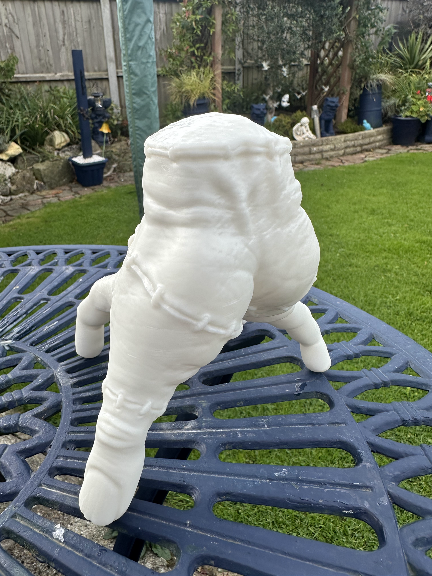 Thing Resin Model | Wednesday-Inspired Collectible | Unpainted ABS Resin