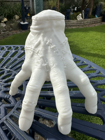 Thing Resin Model | Wednesday-Inspired Collectible | Unpainted ABS Resin