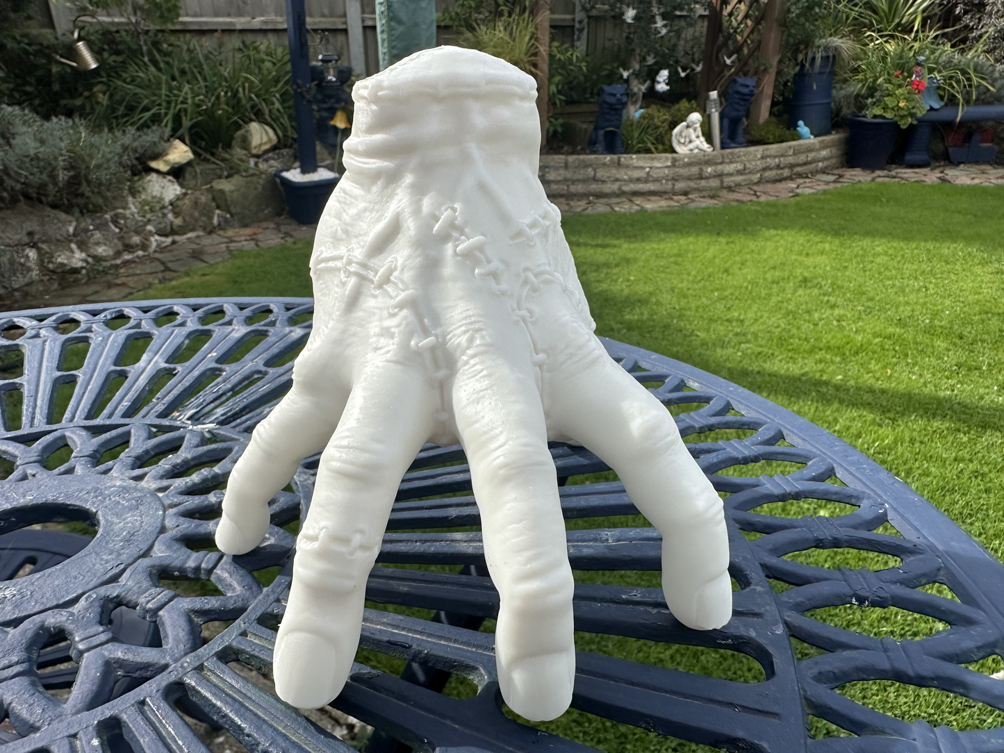 Thing Resin Model | Wednesday-Inspired Collectible | Unpainted ABS Resin