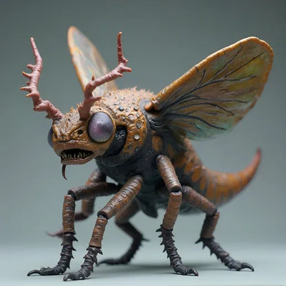 Demonic Insect / Fly Monster – XL Resin Fantasy Showpiece / Collector Statue