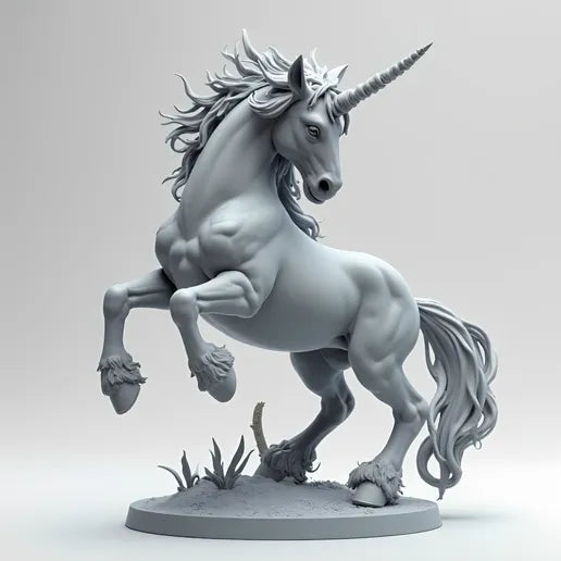 Majestic Unicorn – XL Resin Fantasy Showpiece / Collector Statue