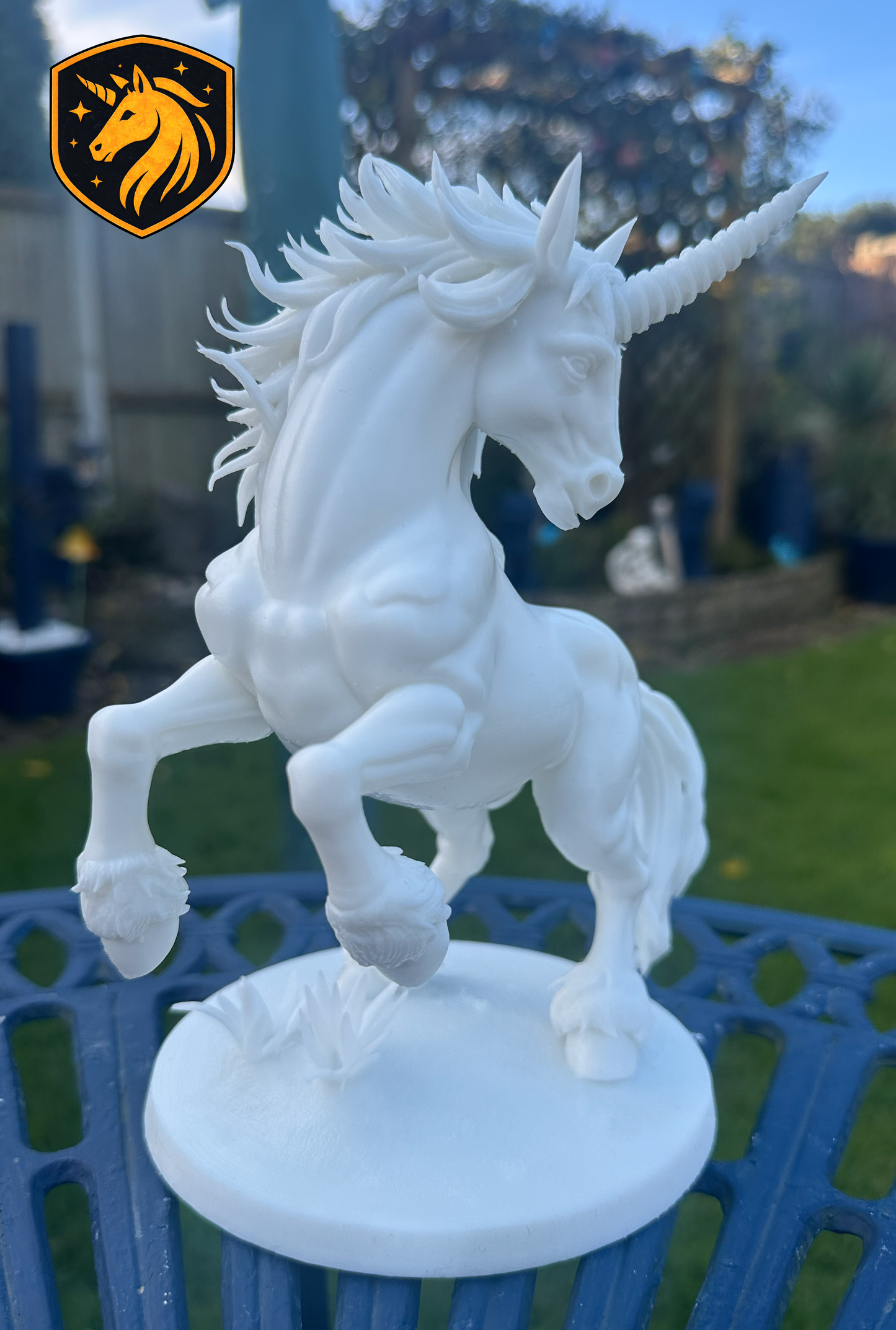Majestic Unicorn – XL Resin Fantasy Showpiece / Collector Statue